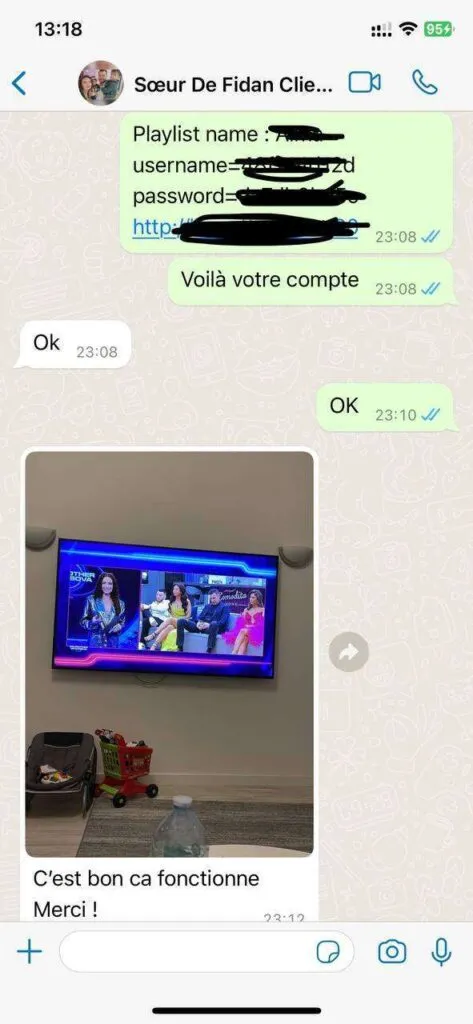 IPTV Geeks customer support example